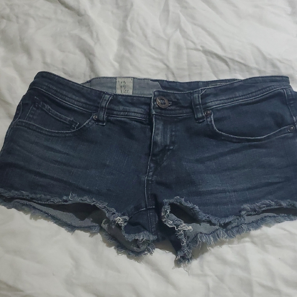 Volcom Dark Blue Jean Shorts
